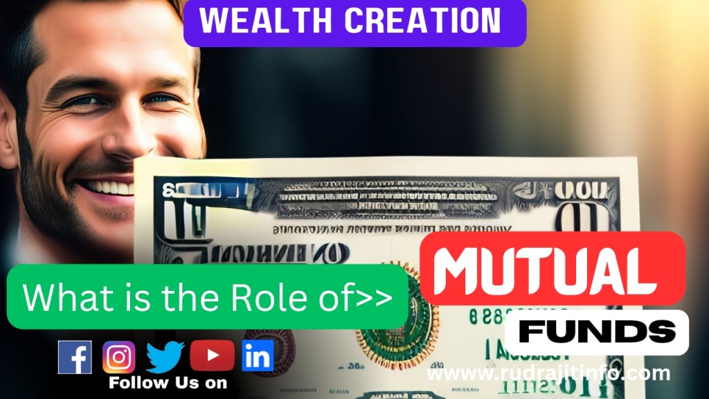 Wealth Creation | Role of Mutual Funds for Wealth Creation by&nbsp;rudrajitinfo.