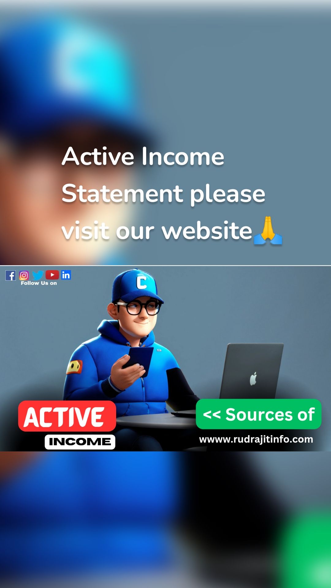 Active Income Statement please visit our website🙏